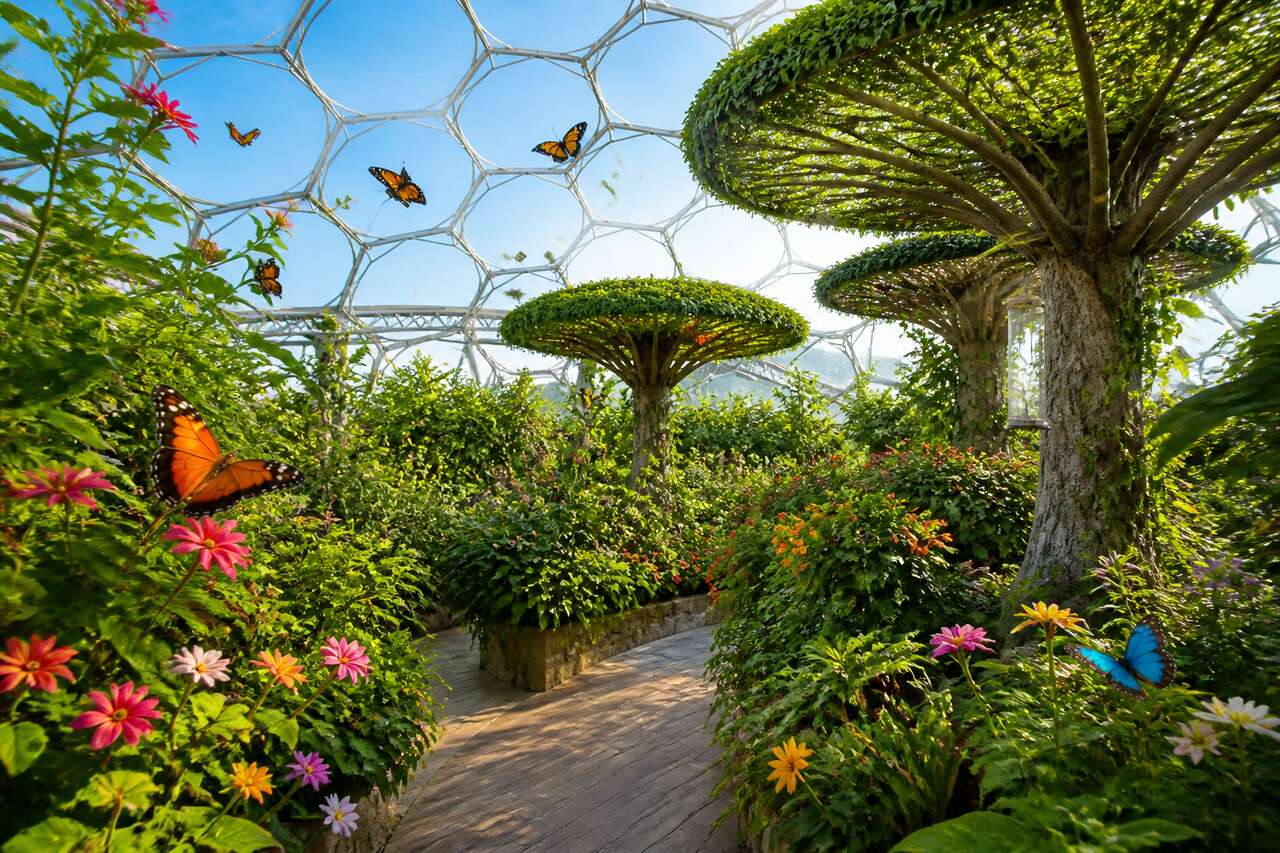 Butterfly Garden de Dubaï : le plus grand jardin de papillons au monde