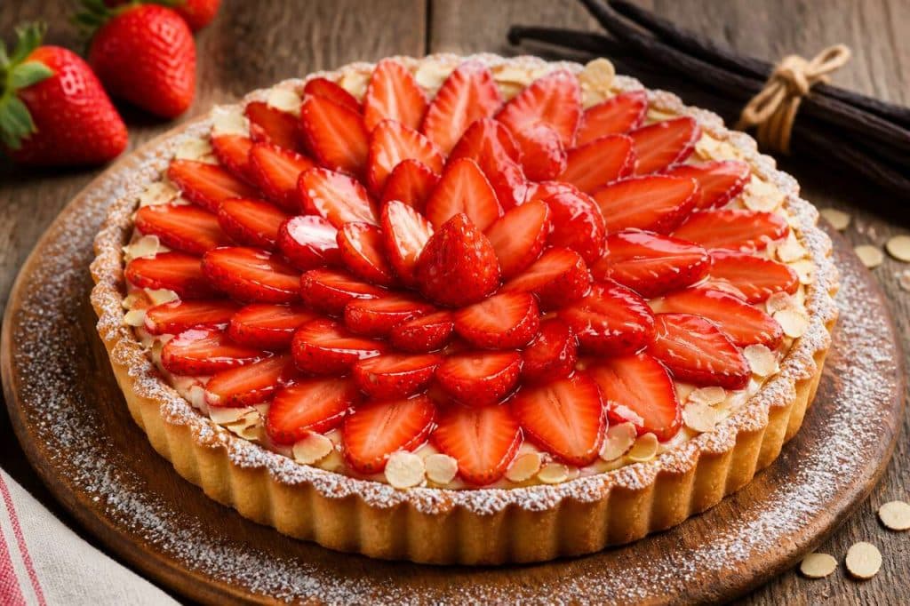 Tarte aux fraises : la recette simple et gourmande