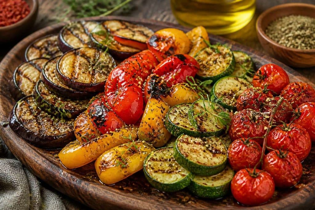 Recette de légumes grillés au zaatar