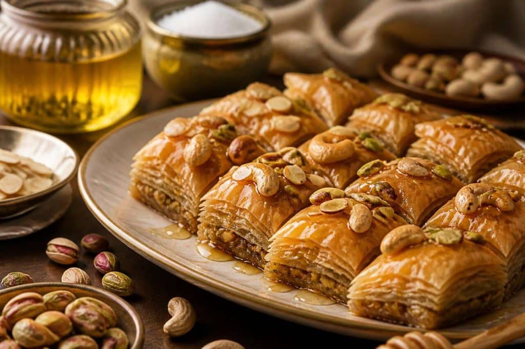 Recette de baklawa facile et rapide à la pâte filo