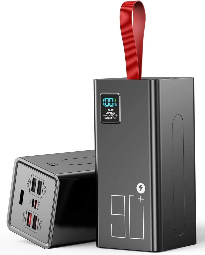 Test de la batterie externe 90000mAh : puissance et polyvalence