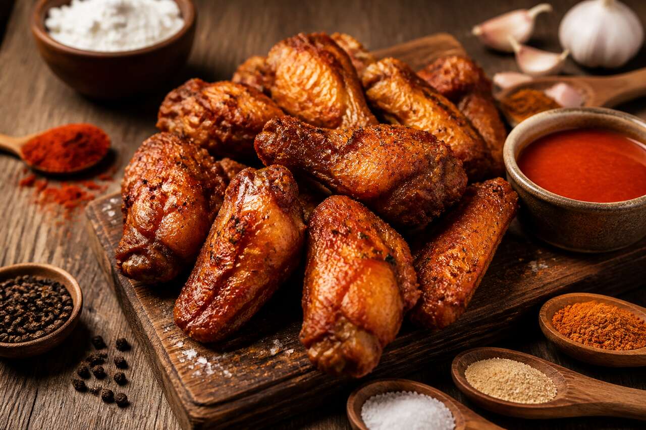 Recette de ailes de poulet maison croustillantes et épicées