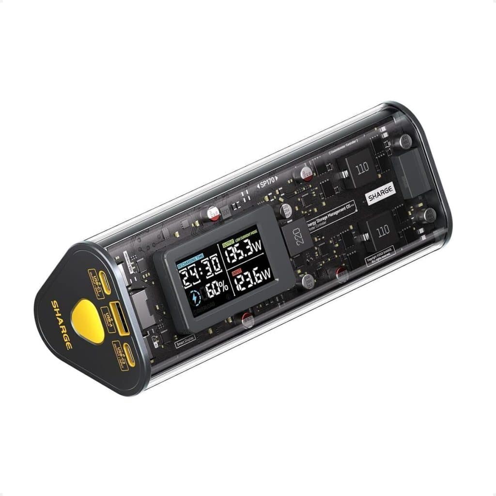 Test : batterie externe SHARGEEK 170, puissance 140W