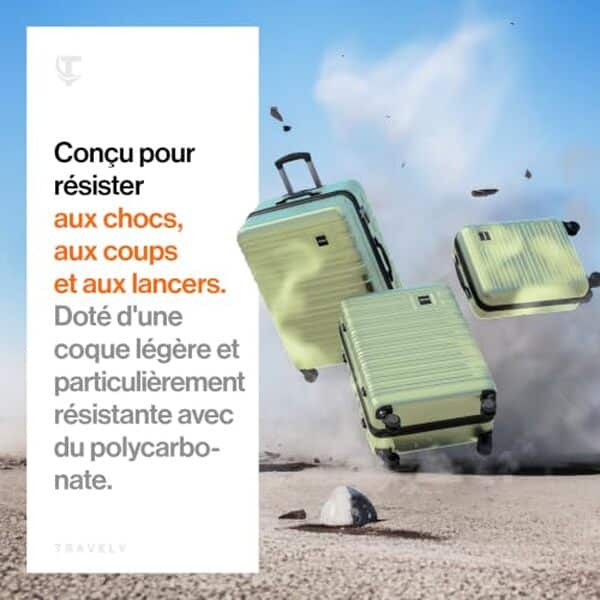 Découvrez notre test complet du set de valises en polycarbonate avec serrure TSA : robustesse, design et sécurité pour vos voyages en toute confiance. 