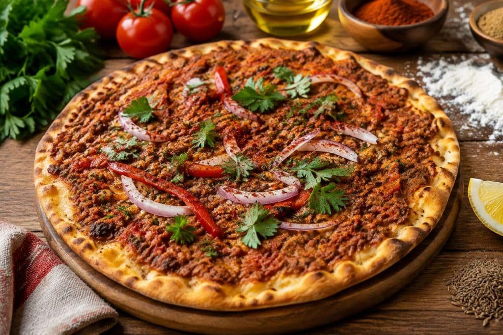 Recette de lahmacun : la délicieuse pizza turque maison