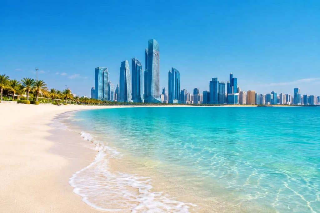 Abu Dhabi corniche : la plus belle plage d'Abu Dhabi
