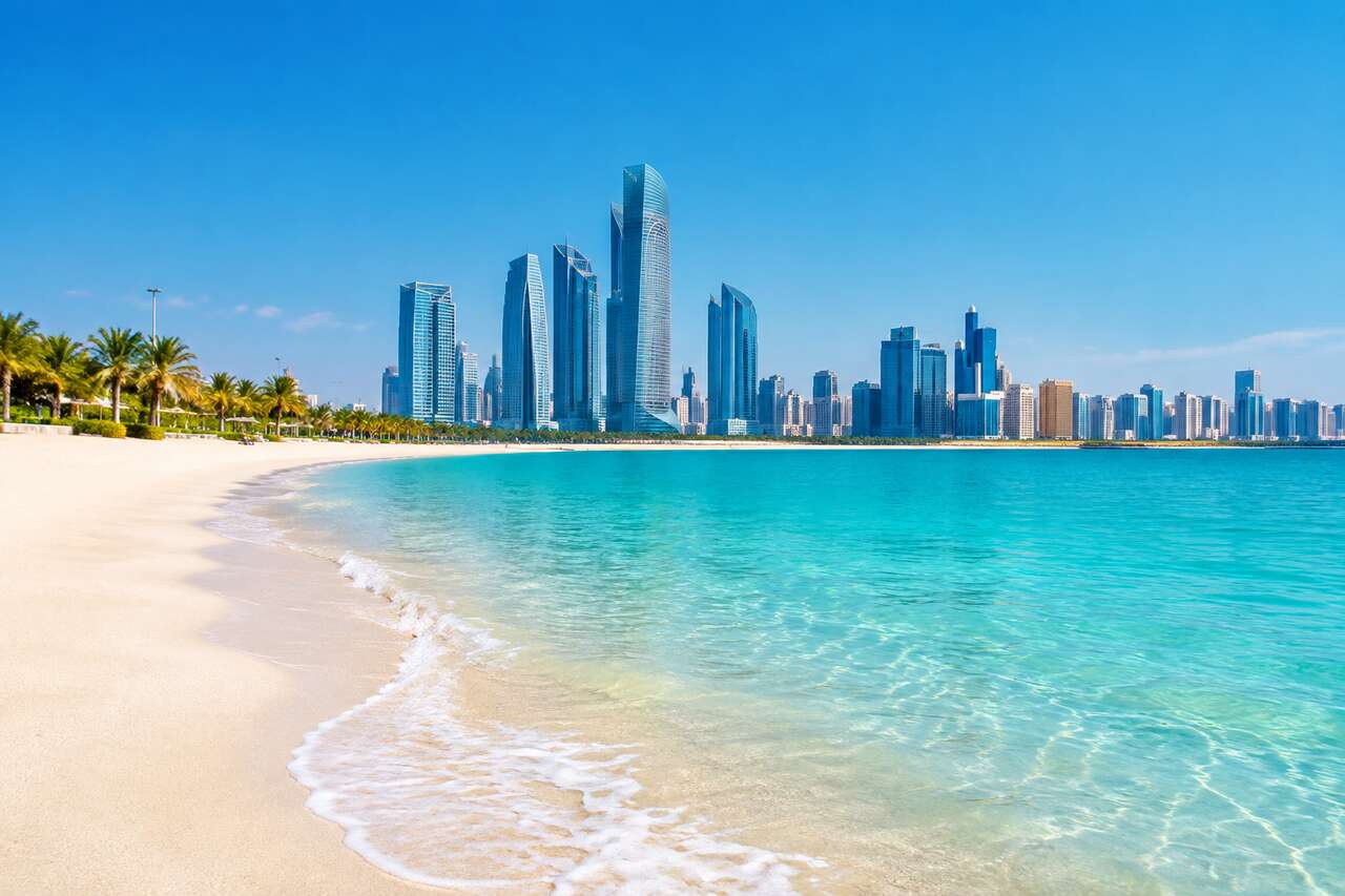 Abu Dhabi corniche : la plus belle plage d'Abu Dhabi