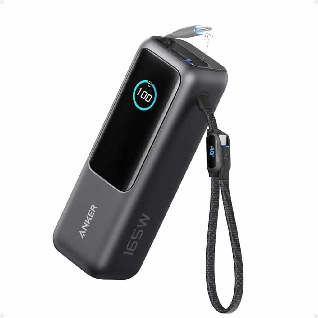 Test : batterie Anker 25000mAh 165w pour ordinateurs et smartphones